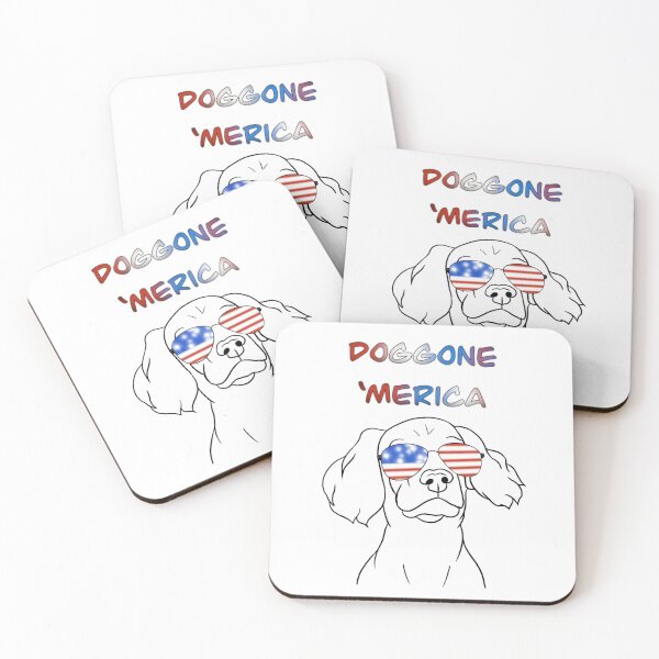 Item preview, Doggone ‘Merica spaniel designed and sold by K-T-K.