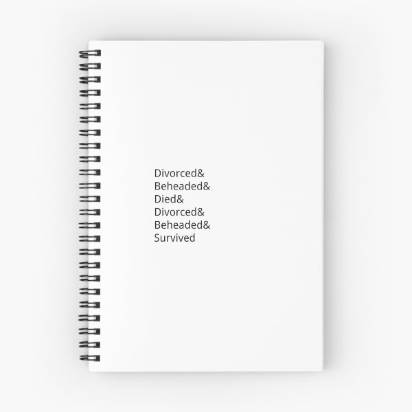 Item preview, Divorced, Beheaded, Died, Divorced, Beheaded, Survived designed and sold by ateretfrank.