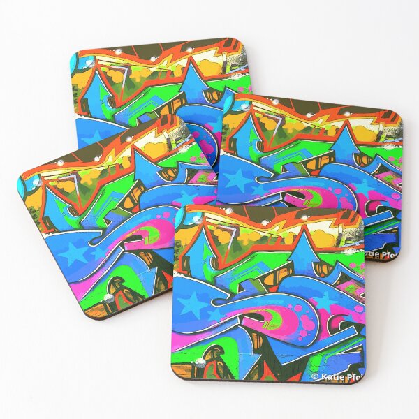 Item preview, Graffiti Wall #2 West Philly Abstract designed and sold by Kater.
