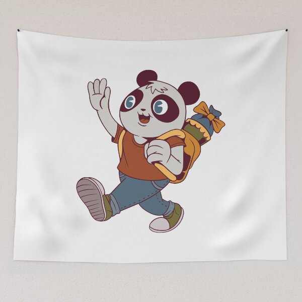 Item preview, Panda going to school designed and sold by MihneaL.