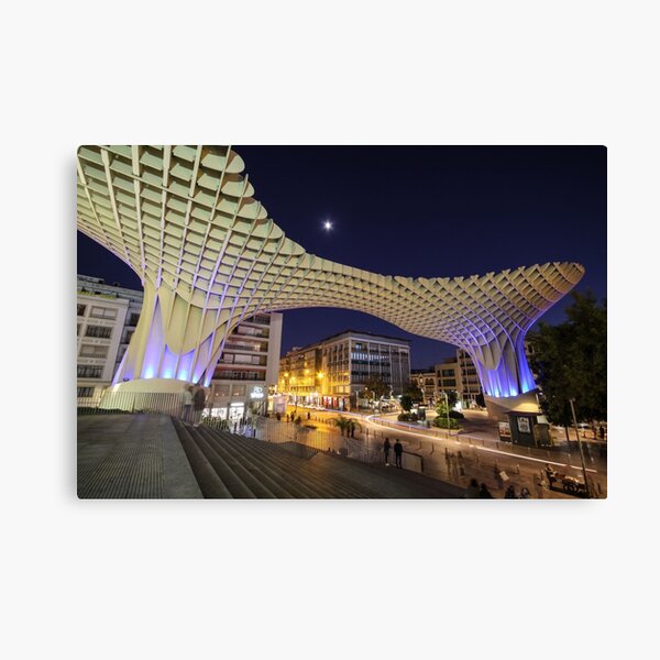 Seville at Night Canvas Print