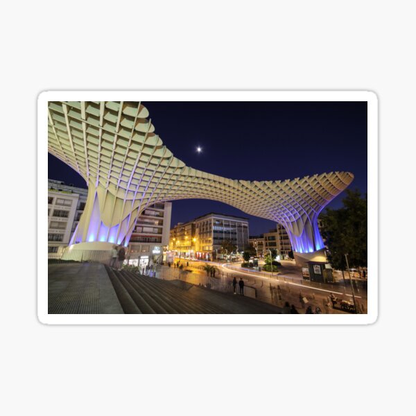 Seville at Night Sticker
