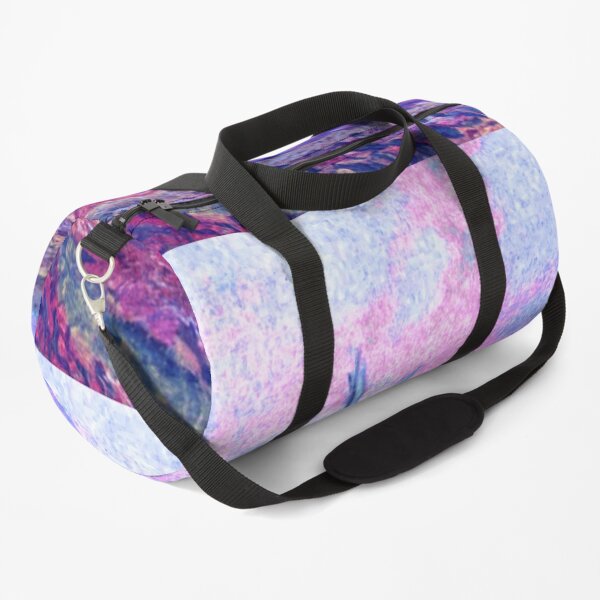 Holland Tulips Monet Landscape Art Duffle Bag
