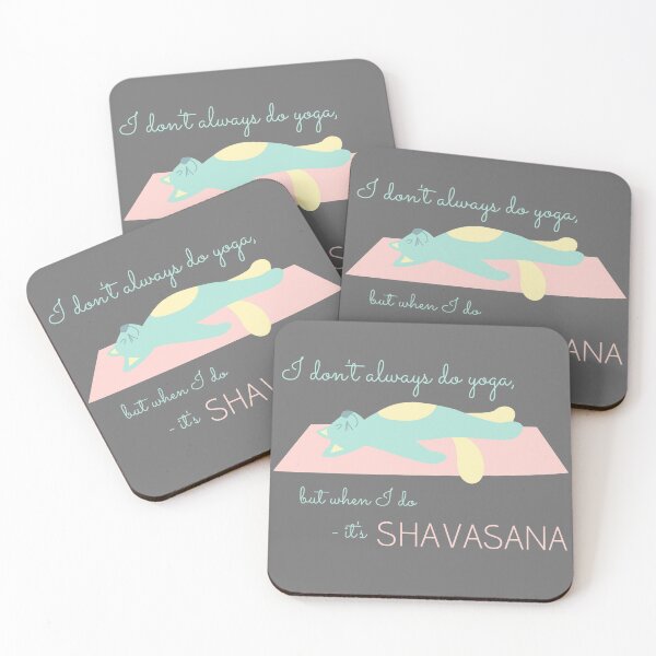 Item preview, Yoga Cat - Shavasana designed and sold by Anna Gieron.