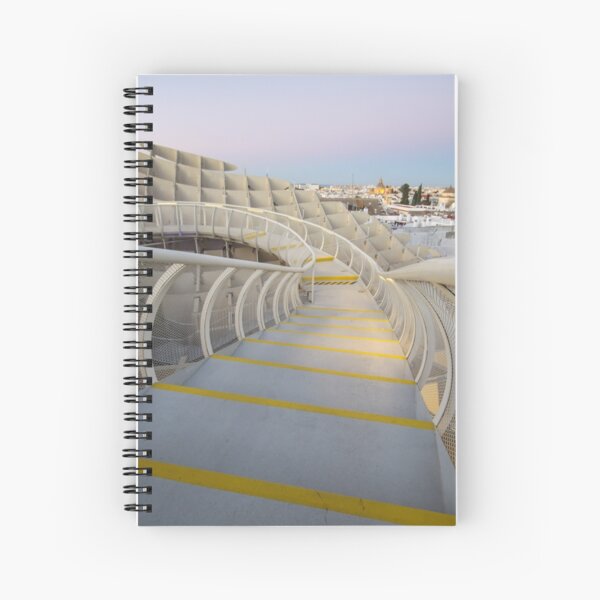 On Top of the Mushroom Spiral Notebook