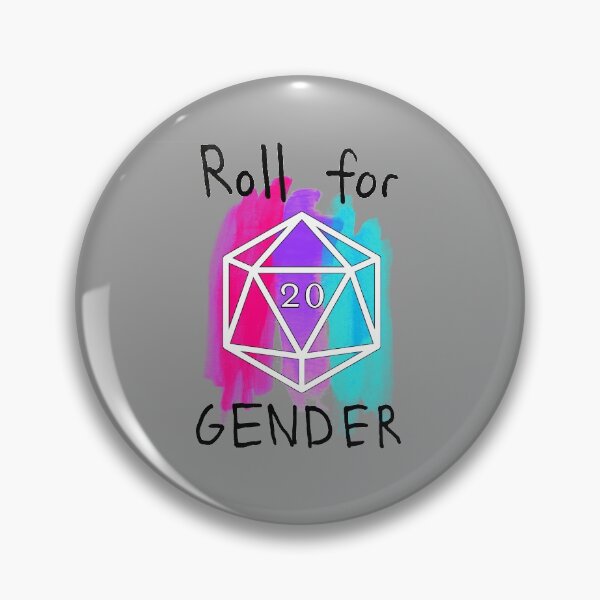 Item preview, Roll for Gender - Androgyne designed and sold by Deastrumquodvic.