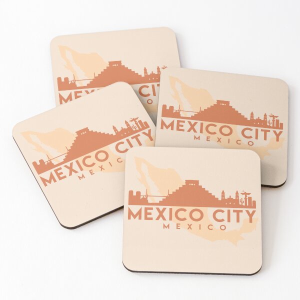 Item preview,  Mexico make up this amazing art piece. A great gift for anybody that has love for this city. designed and sold by deificusArt.