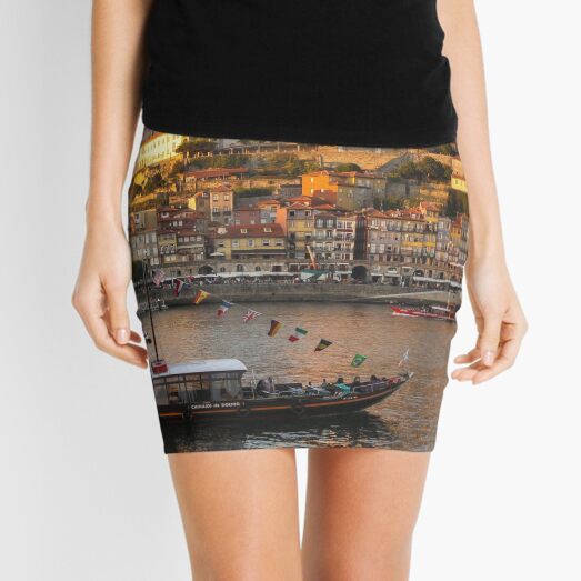 Sunset at Porto Mini Skirt