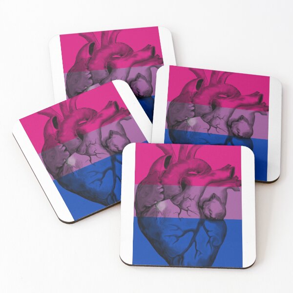 Item preview, Bisexual Pride Anatomic Heart designed and sold by incloudines.