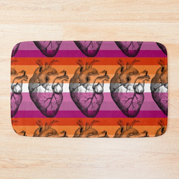 Item preview, Lesbian Pride Anatomic Heart designed and sold by incloudines.