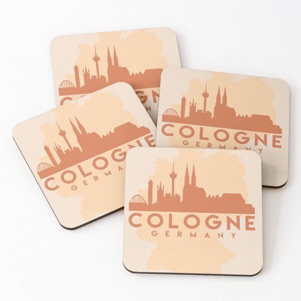 Item preview,  Germany make up this amazing art piece. A great gift for anybody that has love for this city. designed and sold by deificusArt.