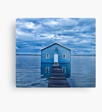 Crawley Edge Boatshed Metal Print