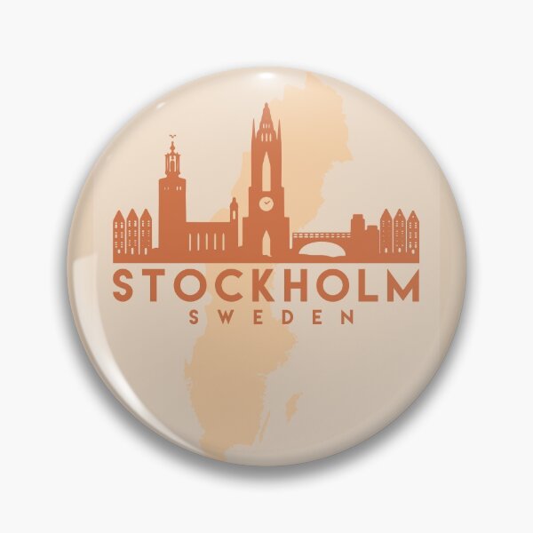 Item preview,  Sweden make up this amazing art piece. A great gift for anybody that has love for this city. designed and sold by deificusArt.