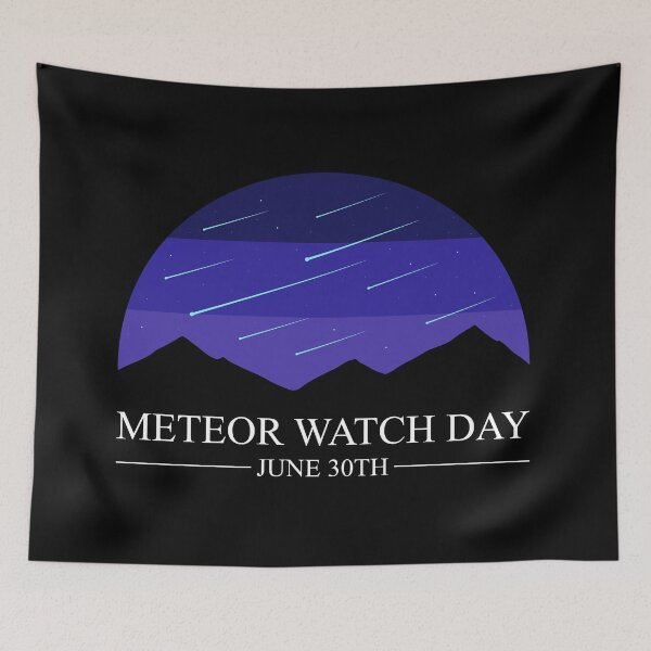 Item preview, Meteor Watch Day ✅ June 30th ✅ designed and sold by sachpica.