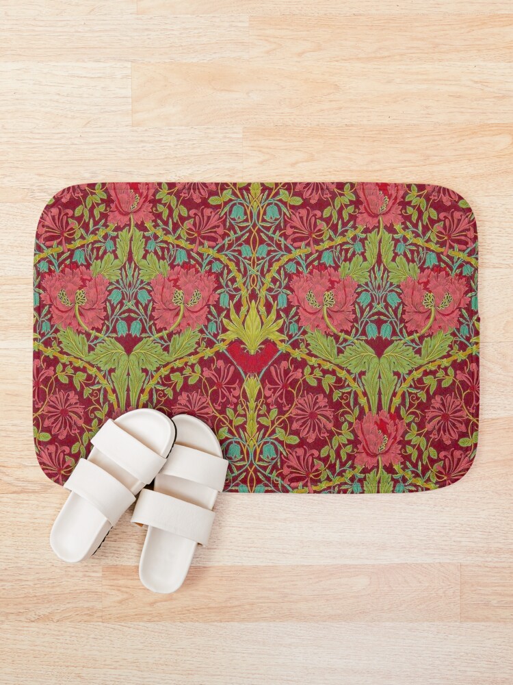 Alternate view of WILLIAM MORRIS DETAIL 1106 Bath Mat