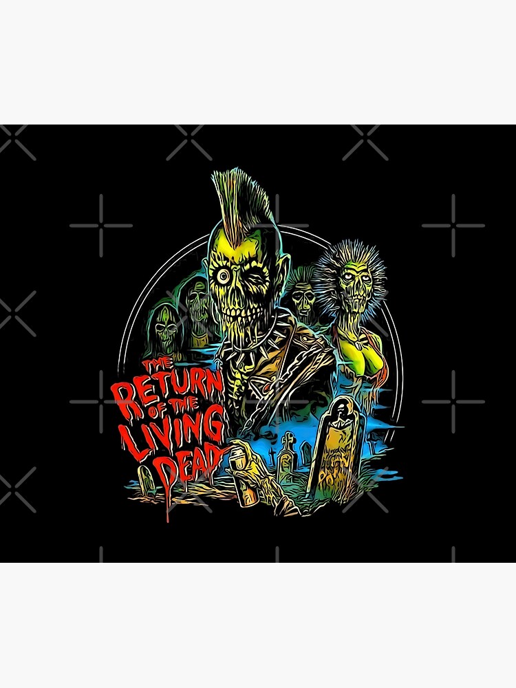Disover Return of the Living Dead Throw Blanket