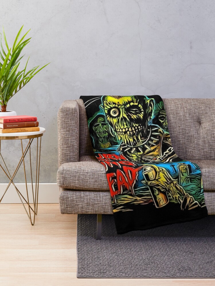 Disover Return of the Living Dead Throw Blanket