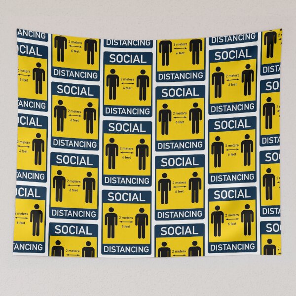 Item preview, Social Distancing  designed and sold by CarloRavago.