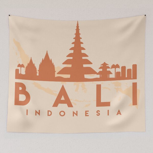 Item preview,  Indonesia make up this amazing art piece. A great gift for anybody that has love for this city. designed and sold by deificusArt.