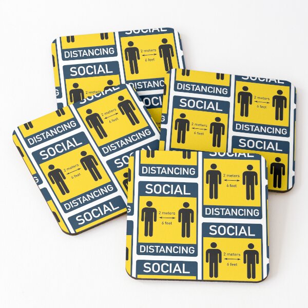 Item preview, Social Distancing  designed and sold by CarloRavago.