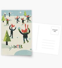 First snow Postcards
