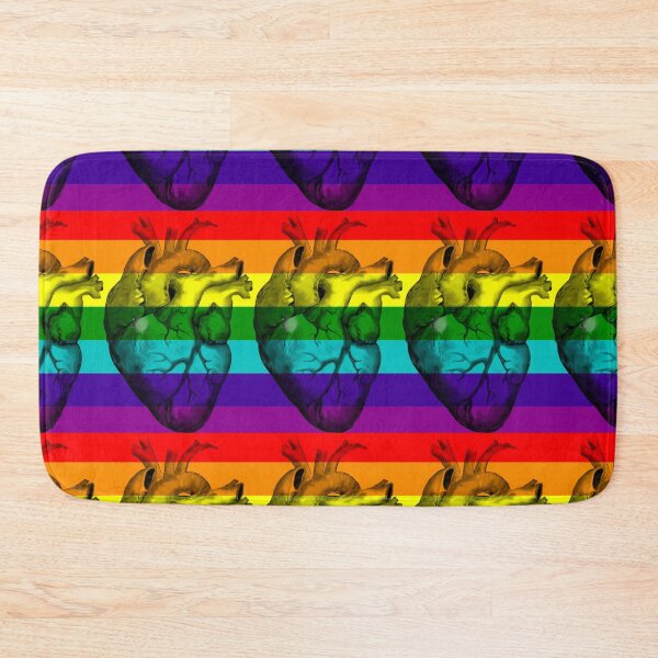 Item preview, Gay Pride Anatomic Heart designed and sold by incloudines.