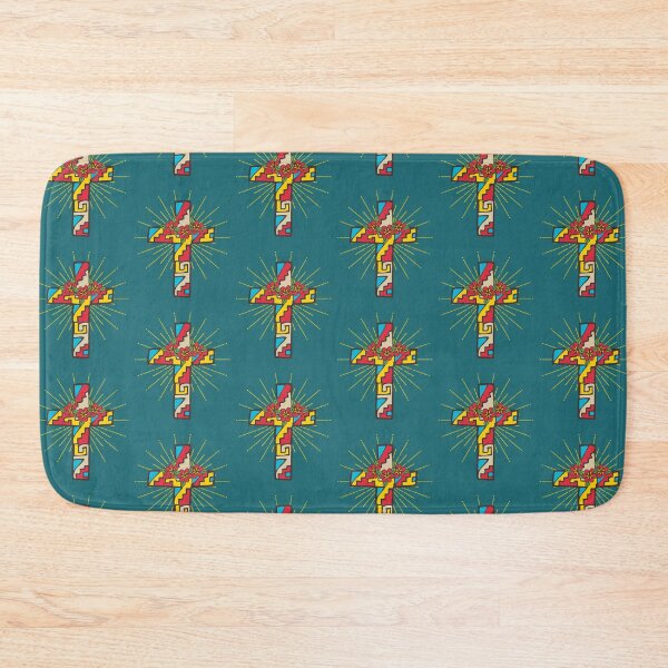 Item preview, Southwest Cross with Flowers  designed and sold by YELLOWCITY806.