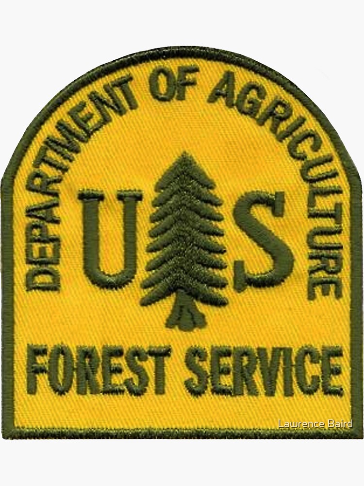 "United States Forest Service" Sticker For Sale By Lawrence Baird ...