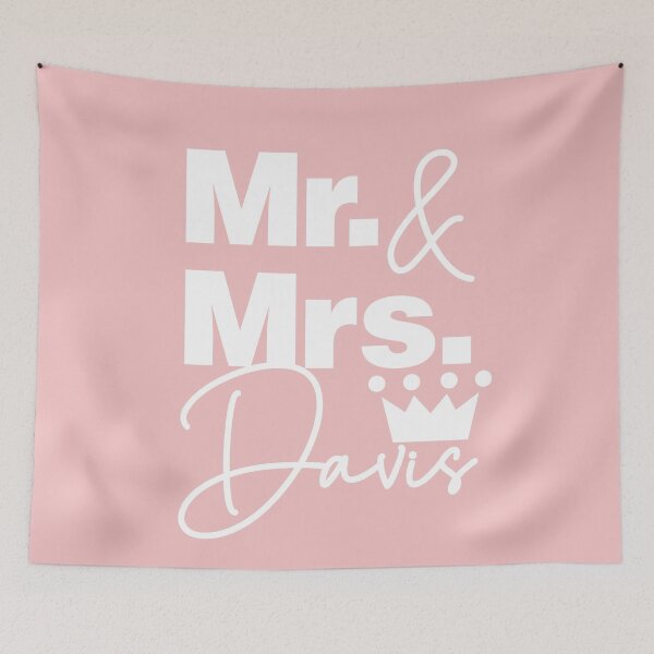 Item preview, We are Mr and Mrs Davis Lovely Family designed and sold by HelloFromAja.