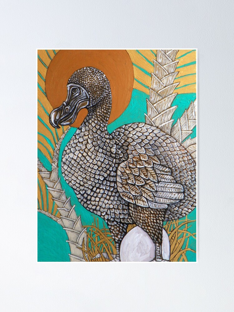 "Extinction 1681: The Dodo" Poster by LynnetteShelley | Redbubble