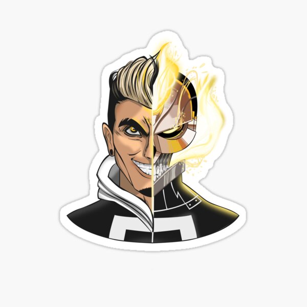 Ghost Rider Stickers Redbubble