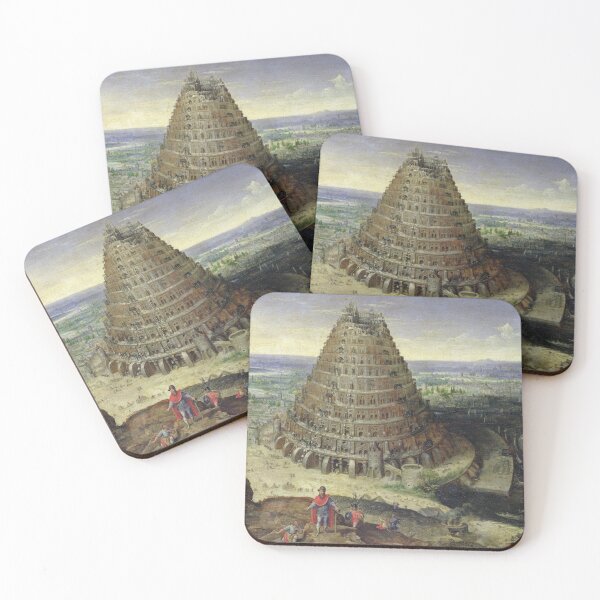 Item preview, Lucas Van Valckenborch - The Tower Of Babel designed and sold by vakashop.