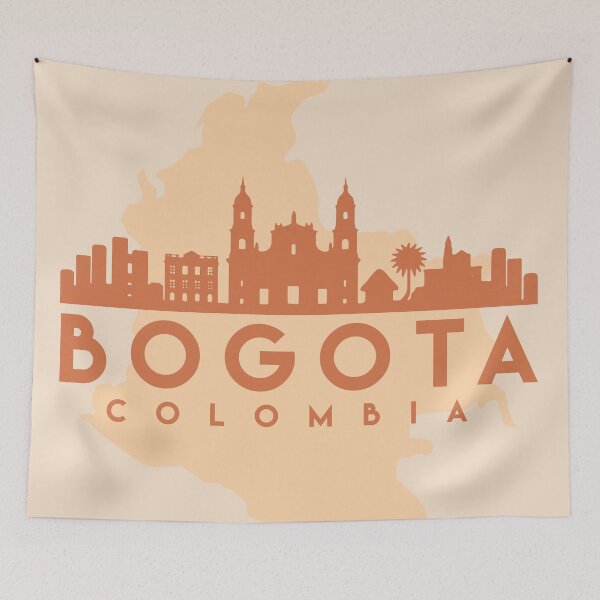 Item preview,  Colombia make up this amazing art piece. A great gift for anybody that has love for this city. designed and sold by deificusArt.