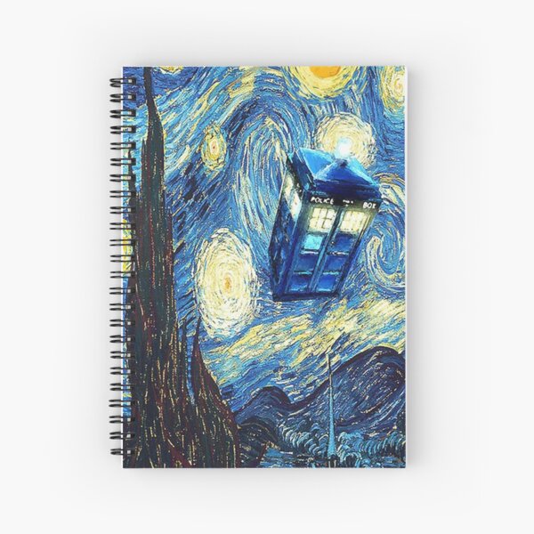 Van Gogh Spiral Notebook