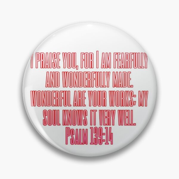 Item preview, Psalm 139:14 designed and sold by edengrae.