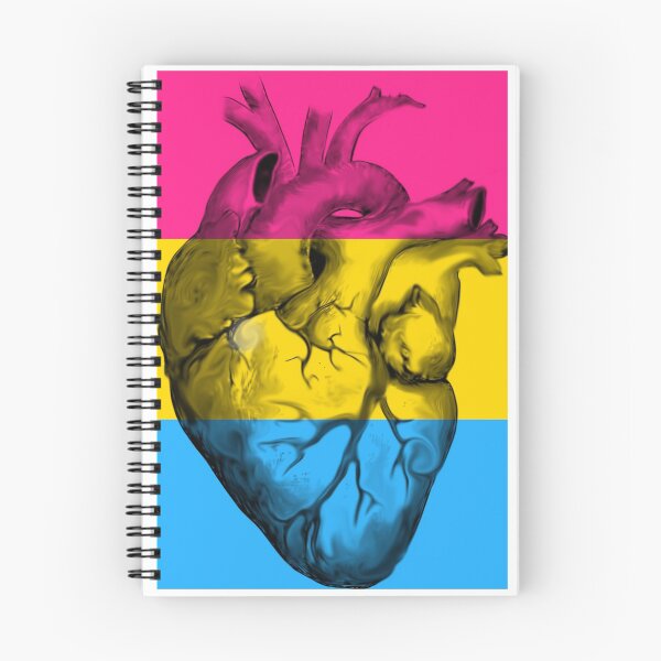 Item preview, Pansexual Pride Anatomic Heart designed and sold by incloudines.