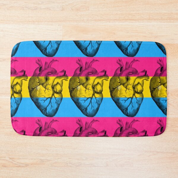 Item preview, Pansexual Pride Anatomic Heart designed and sold by incloudines.
