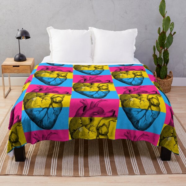 Item preview, Pansexual Pride Anatomic Heart designed and sold by incloudines.