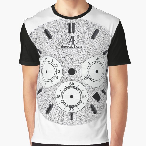 Audemars Piguet Royal Oak Steel Diamond Dial Graphic T-Shirt