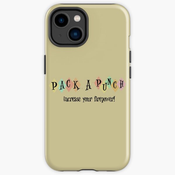 Pack a punch sign iPhone Tough Case