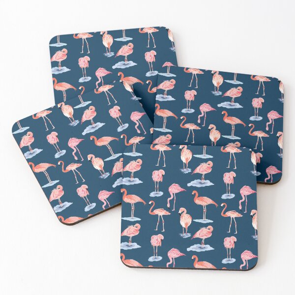Item preview, Flamingos designed and sold by ArtofACoonhound.