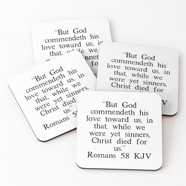 Item preview, Romans 5:8 KJV designed and sold by IBMClothing.
