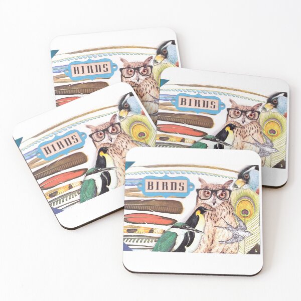 Item preview, Birds Collage designed and sold by embellish studios.