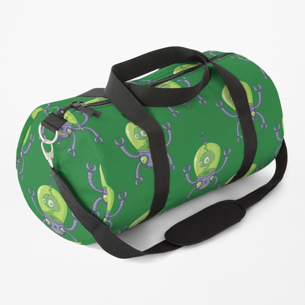 Brainbot Robot with Brain Duffle Bag