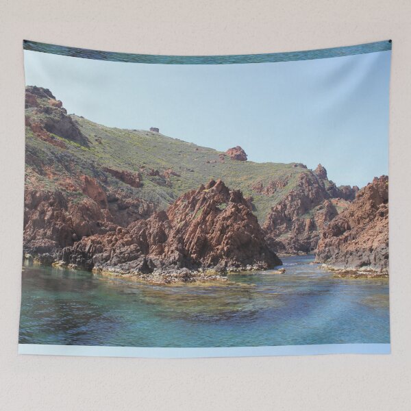 Item preview, Corsican Cape Landscape designed and sold by EstelleRossetti.