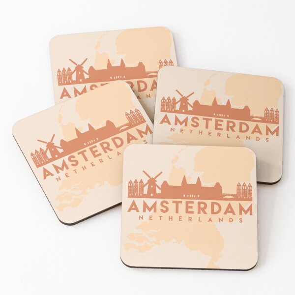 Item preview,  Netherlands make up this amazing art piece. A great gift for anybody that has love for this city. designed and sold by deificusArt.