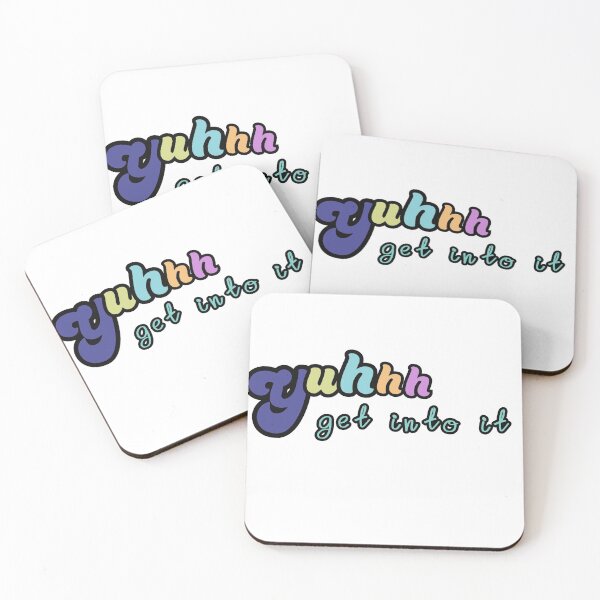 Item preview, Yuh get into it - bubble letter  designed and sold by sophiru.