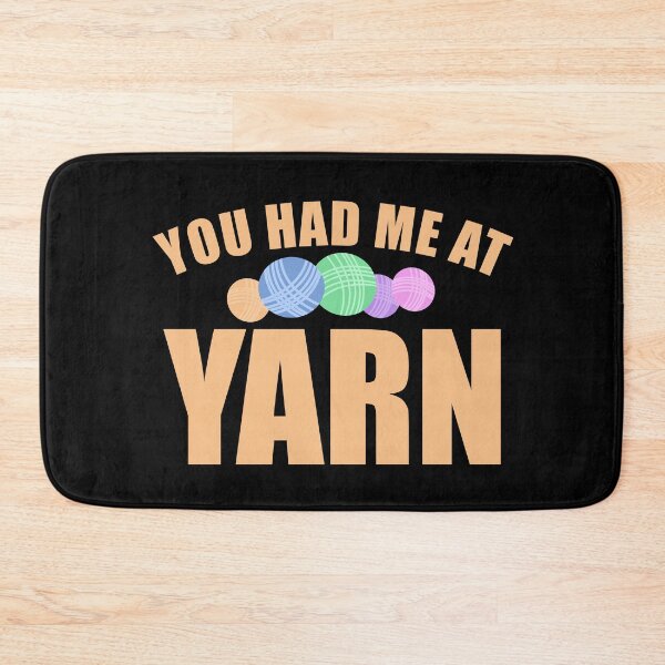 Item preview, You Had Me At Yarn Funny Knitters t Shirt designed and sold by Dan66.