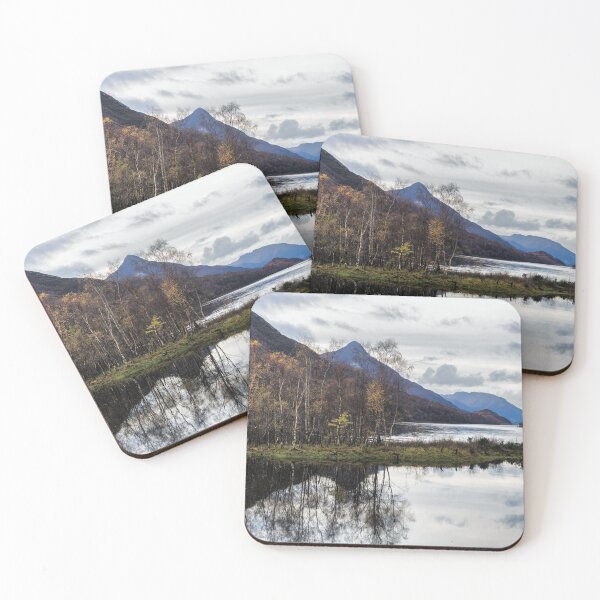 Item preview, Autumn Landscape Pap of Glencoe Loch Leven Lochaber Scotland  designed and sold by Stravaigin.