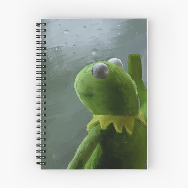 Item preview, kermit at the window designed and sold by tori queen.